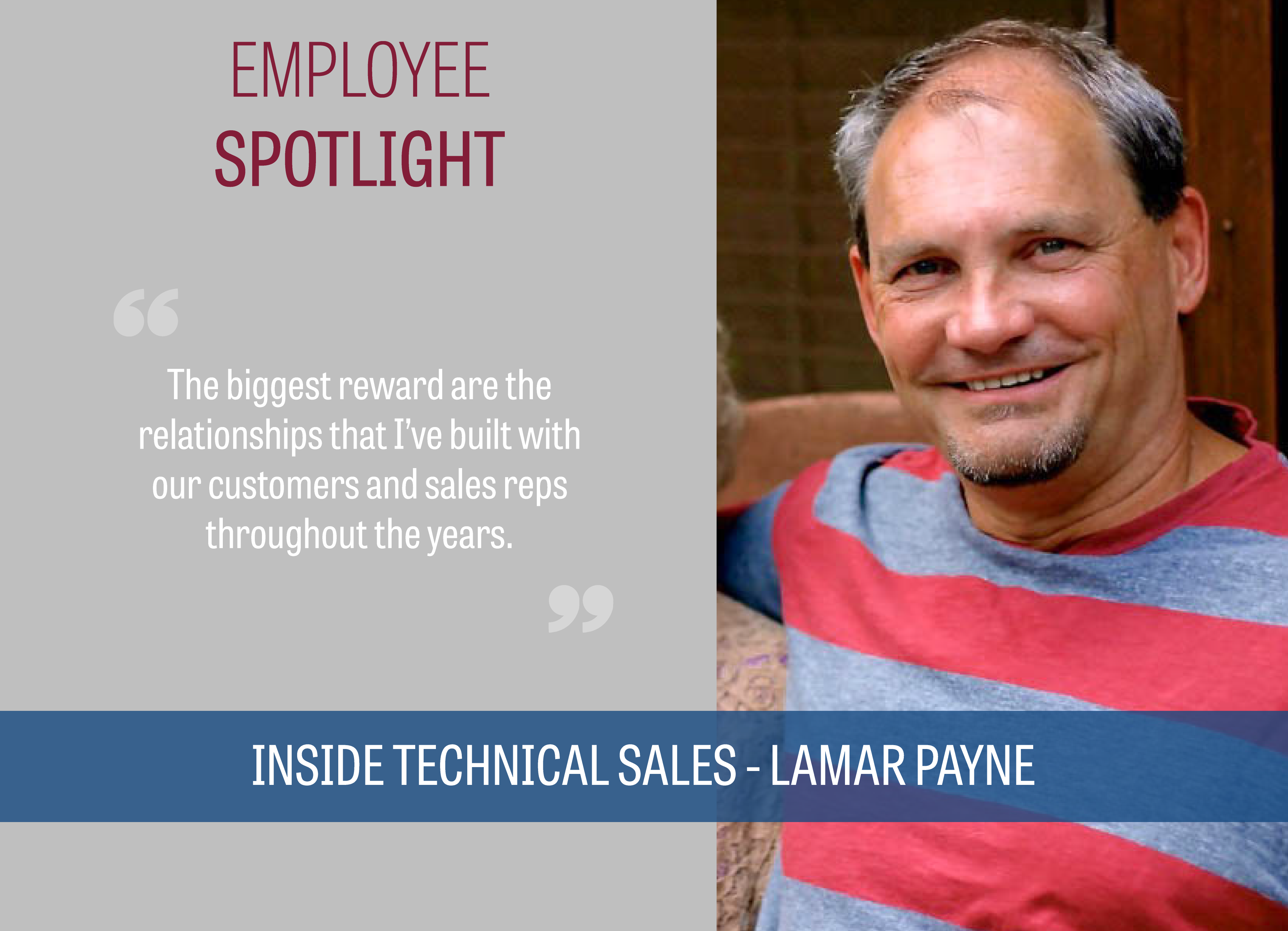 BBP Employee Spotlight Lamar Payne