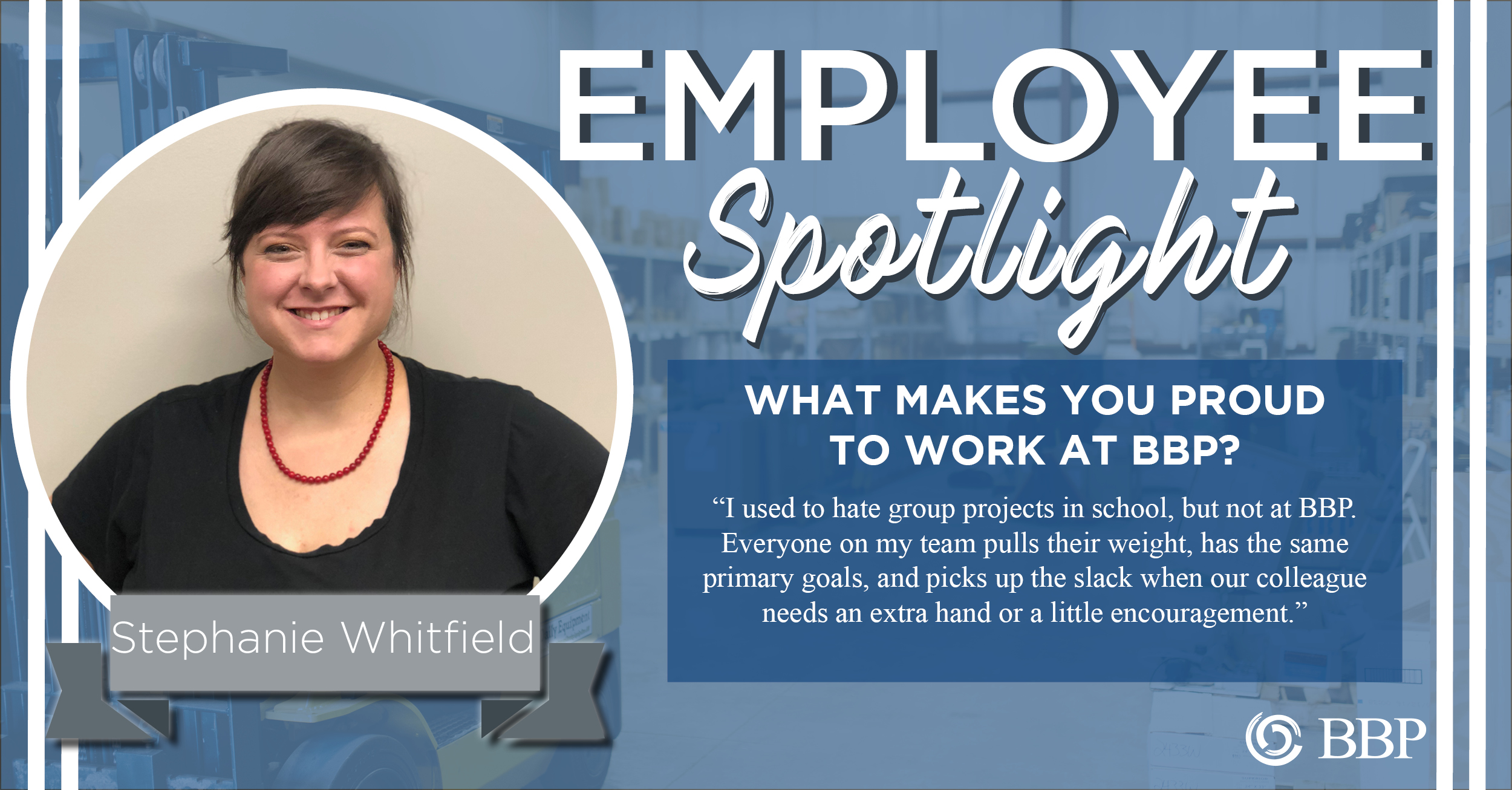 employee spotlight stephanie