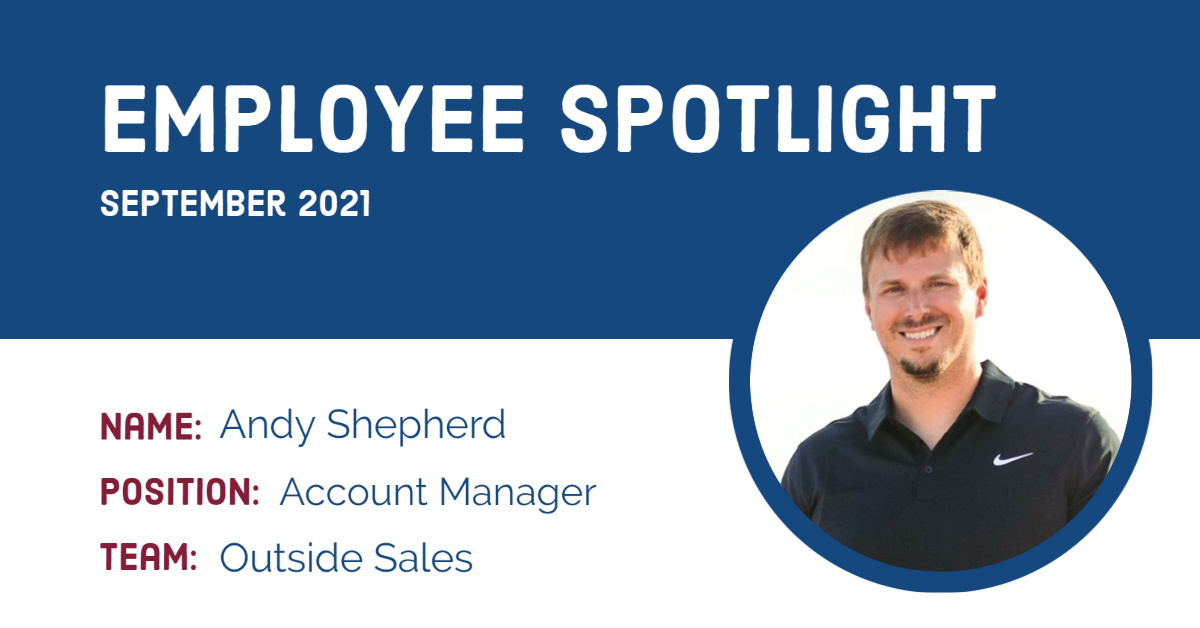 Employee Spotlight: Andy Shepherd