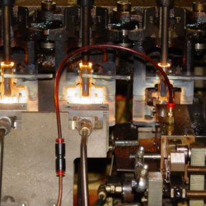 Glass blank press Picture